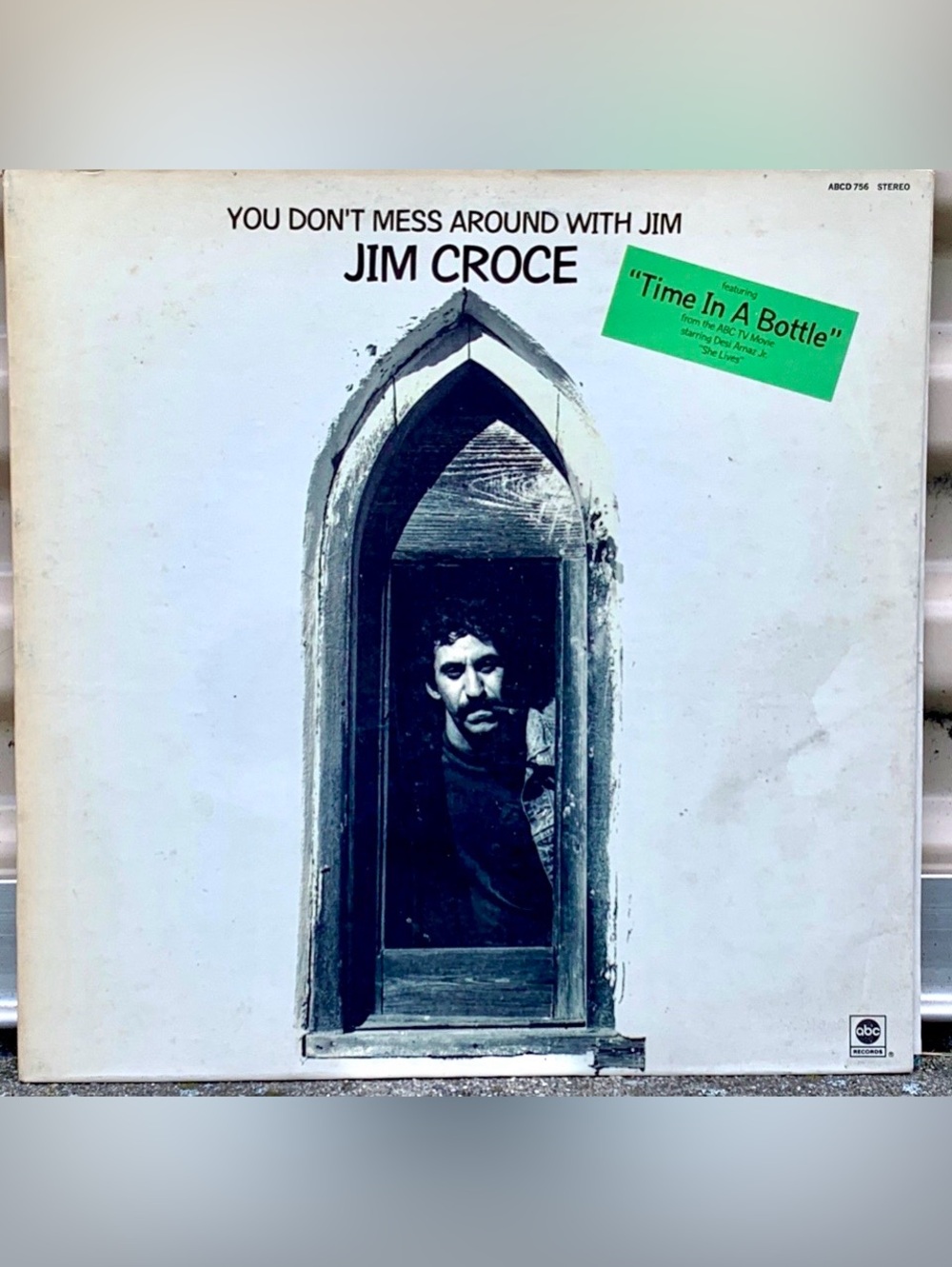 1972 Vintage Vinyl LP YOU DON'T MESS AROUND WITH JIM CROCE